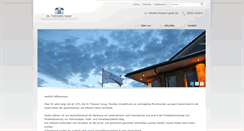 Desktop Screenshot of dr-theissen-gmbh.de